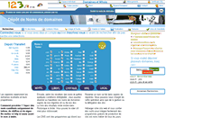 Desktop Screenshot of 123.fr