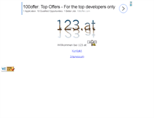 Tablet Screenshot of 123.at